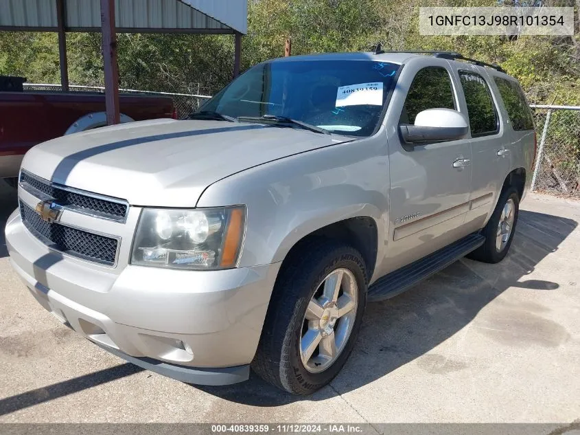 2008 Chevrolet Tahoe Lt VIN: 1GNFC13J98R101354 Lot: 40839359