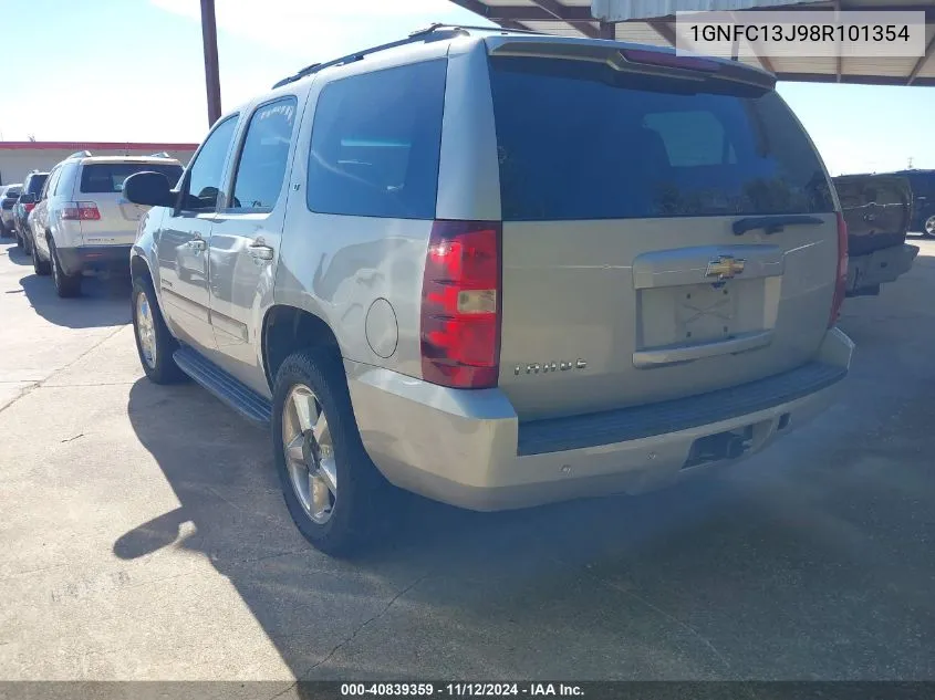 2008 Chevrolet Tahoe Lt VIN: 1GNFC13J98R101354 Lot: 40839359