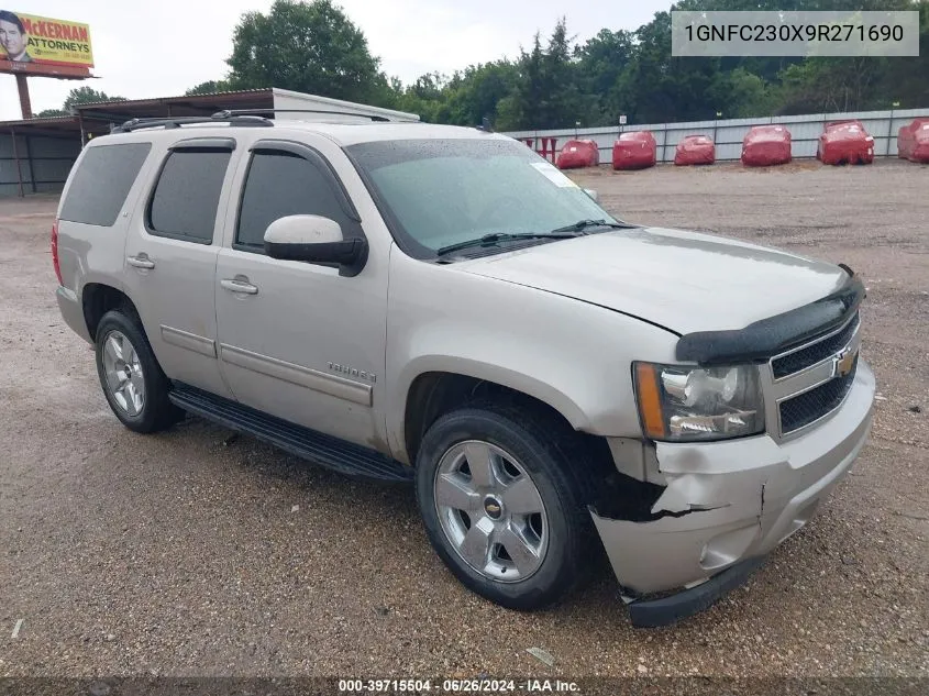 2009 Chevrolet Tahoe Lt2 VIN: 1GNFC230X9R271690 Lot: 39715504