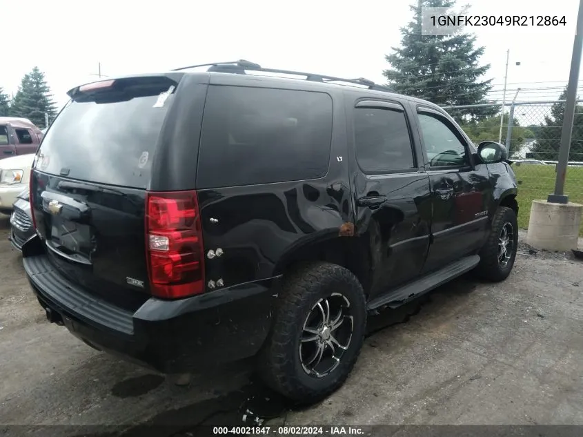 2009 Chevrolet Tahoe Lt1 VIN: 1GNFK23049R212864 Lot: 40021847