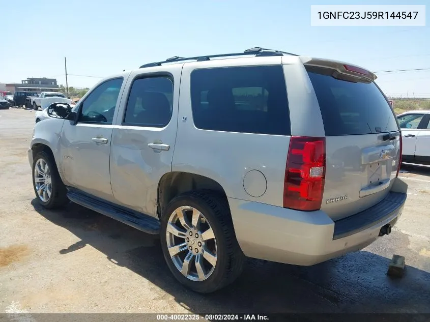 2009 Chevrolet Tahoe Lt1 VIN: 1GNFC23J59R144547 Lot: 40022325