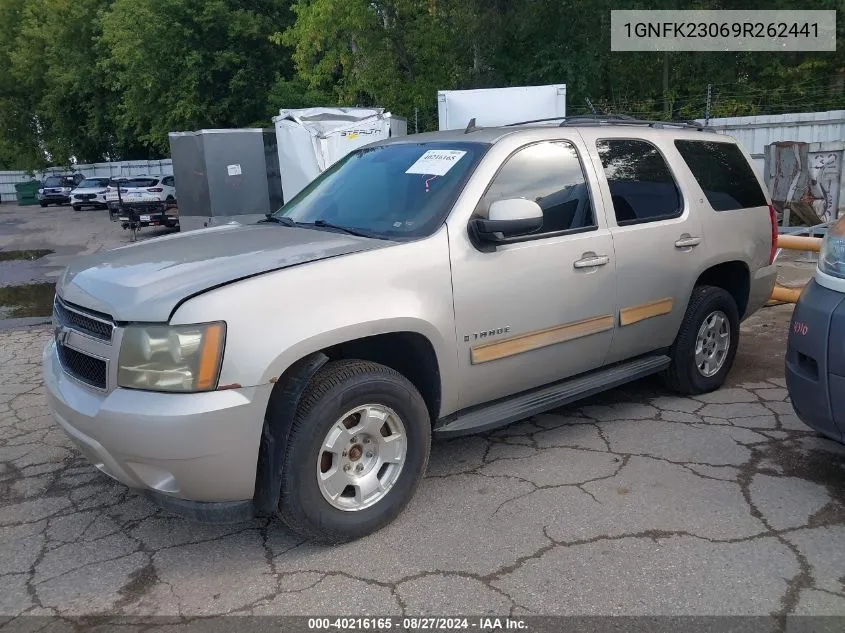 2009 Chevrolet Tahoe Lt2 VIN: 1GNFK23069R262441 Lot: 40216165