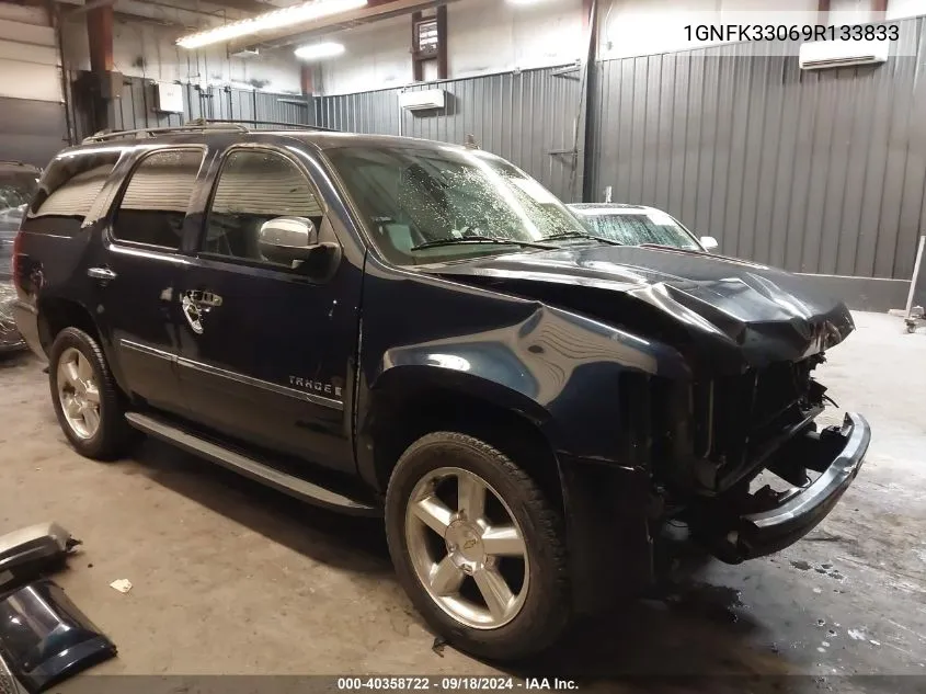 2009 Chevrolet Tahoe Ltz VIN: 1GNFK33069R133833 Lot: 40358722