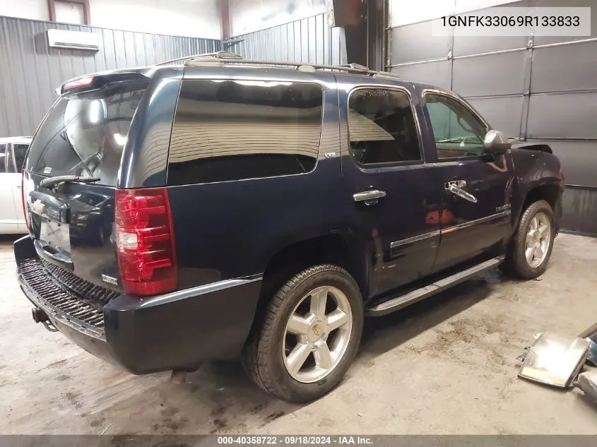 2009 Chevrolet Tahoe Ltz VIN: 1GNFK33069R133833 Lot: 40358722