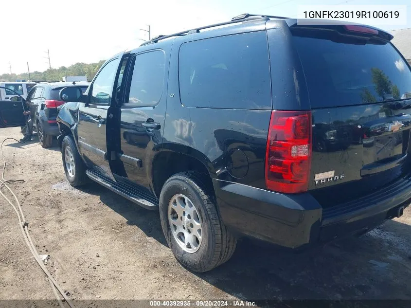 2009 Chevrolet Tahoe Lt1 VIN: 1GNFK23019R100619 Lot: 40392935