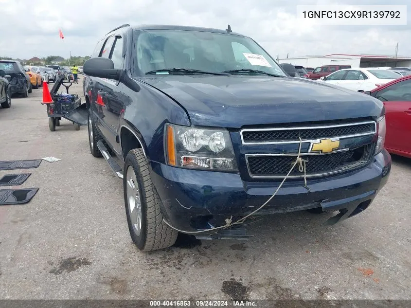 2009 Chevrolet Tahoe C1500 Ls VIN: 1GNFC13CX9R139792 Lot: 40416853