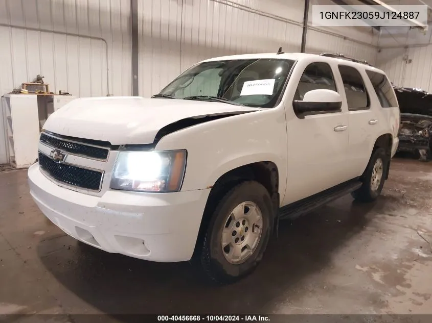 2009 Chevrolet Tahoe Lt2 VIN: 1GNFK23059J124887 Lot: 40456668