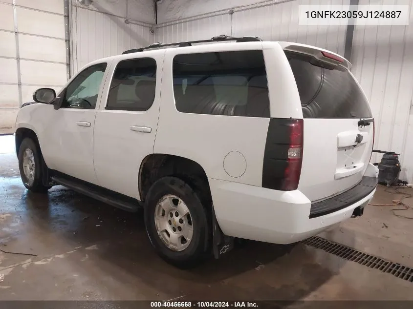 2009 Chevrolet Tahoe Lt2 VIN: 1GNFK23059J124887 Lot: 40456668