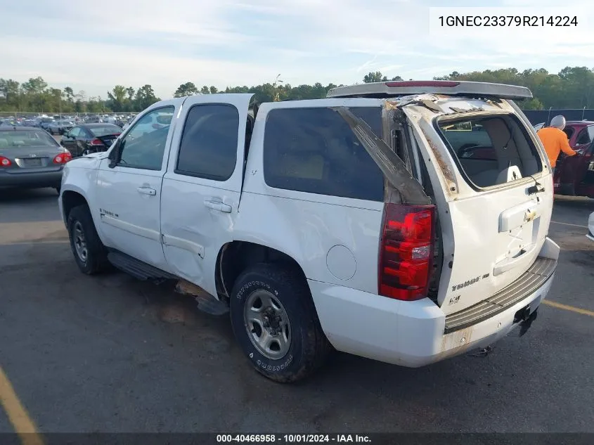 2009 Chevrolet Tahoe C1500 Lt VIN: 1GNEC23379R214224 Lot: 40466958