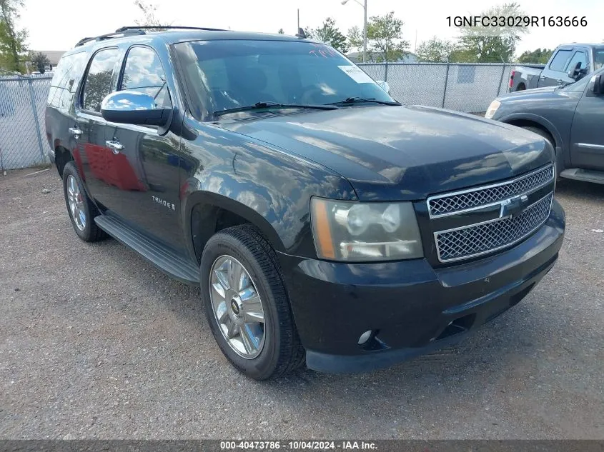 2009 Chevrolet Tahoe Ltz VIN: 1GNFC33029R163666 Lot: 40473786