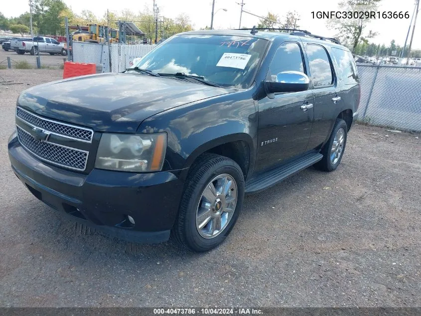 2009 Chevrolet Tahoe Ltz VIN: 1GNFC33029R163666 Lot: 40473786