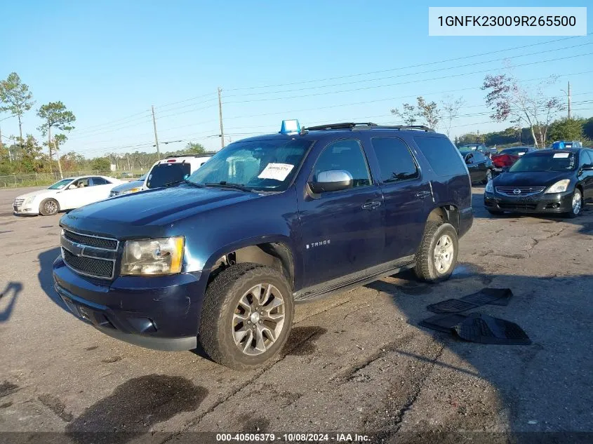 2009 Chevrolet Tahoe Lt2 VIN: 1GNFK23009R265500 Lot: 40506379