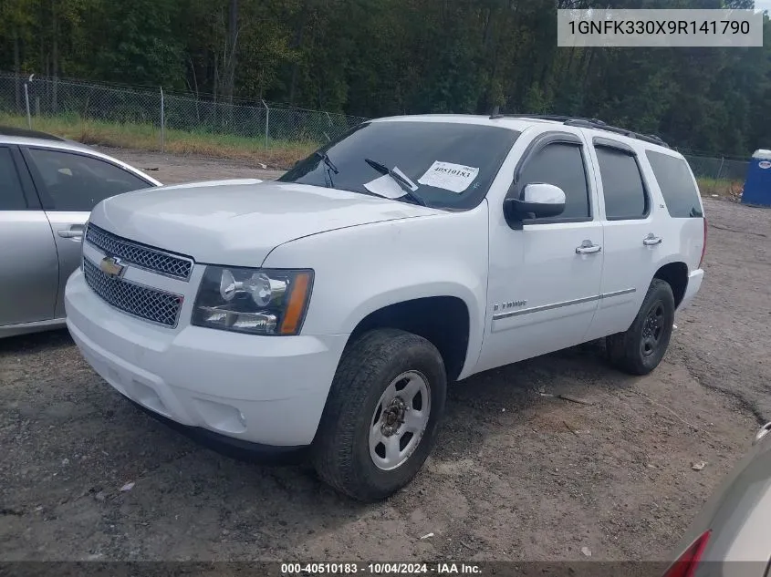 2009 Chevrolet Tahoe Ltz VIN: 1GNFK330X9R141790 Lot: 40510183