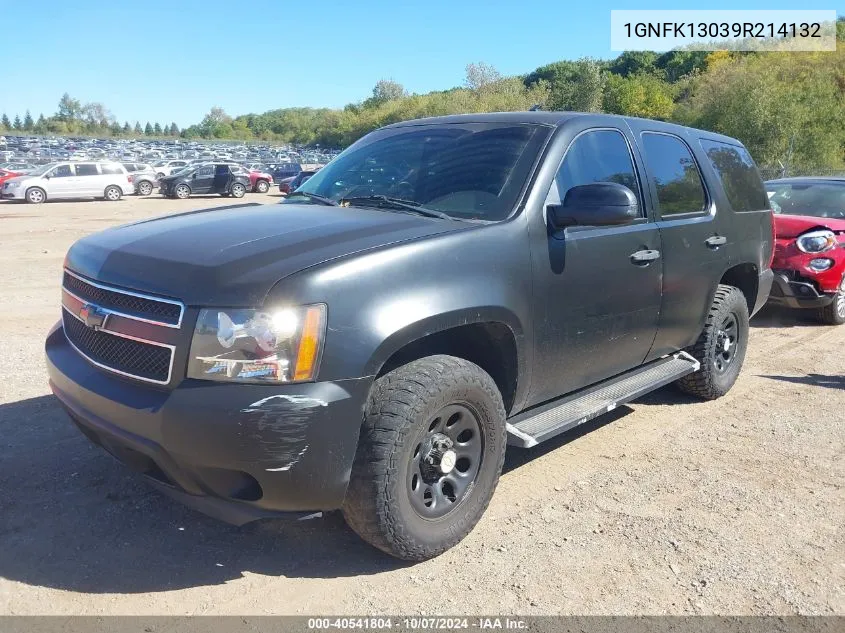 2009 Chevrolet Tahoe Commercial Fleet VIN: 1GNFK13039R214132 Lot: 40541804