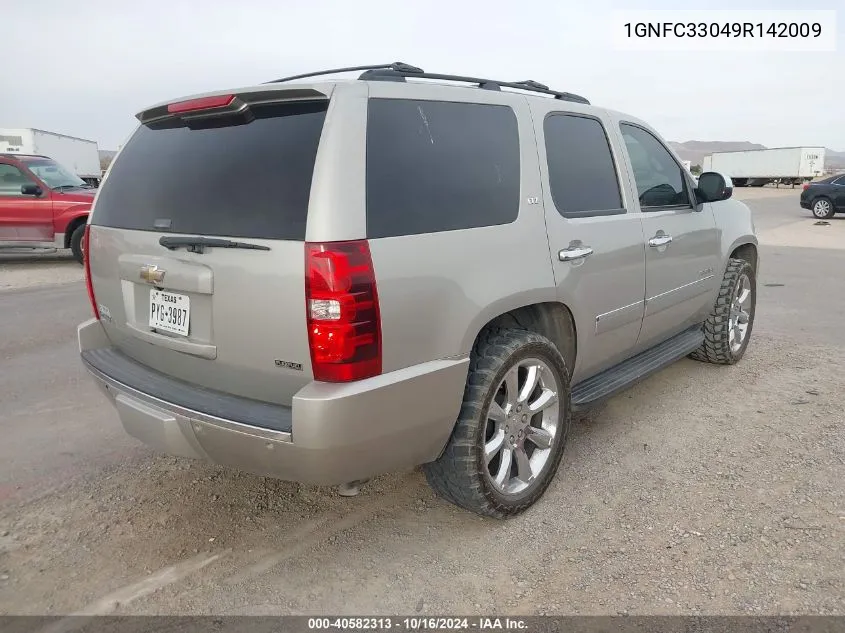 2009 Chevrolet Tahoe Ltz VIN: 1GNFC33049R142009 Lot: 40582313