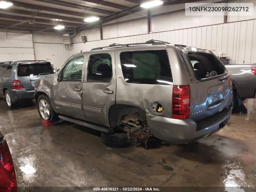 2009 Chevrolet Tahoe Lt1 VIN: 1GNFK23009R262712 Lot: 40616321