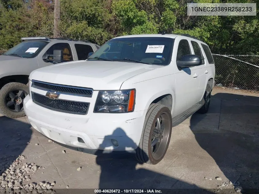 2009 Chevrolet Tahoe Lt2 VIN: 1GNEC23389R258233 Lot: 40620472