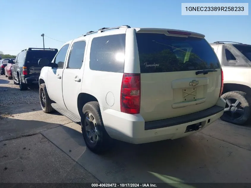 2009 Chevrolet Tahoe Lt2 VIN: 1GNEC23389R258233 Lot: 40620472