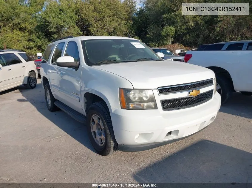 2009 Chevrolet Tahoe Ls VIN: 1GNFC13C49R152411 Lot: 40637849