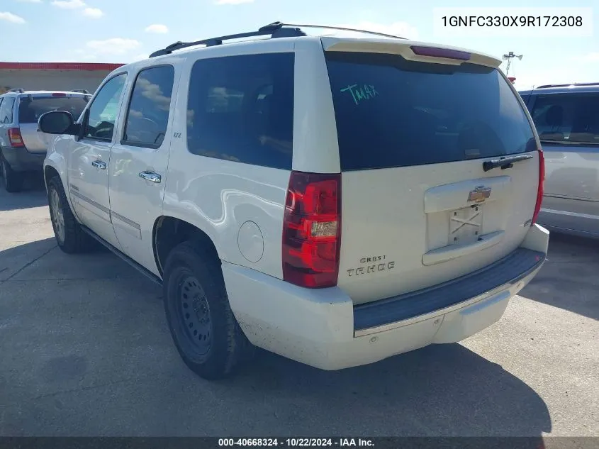 2009 Chevrolet Tahoe Ltz VIN: 1GNFC330X9R172308 Lot: 40668324