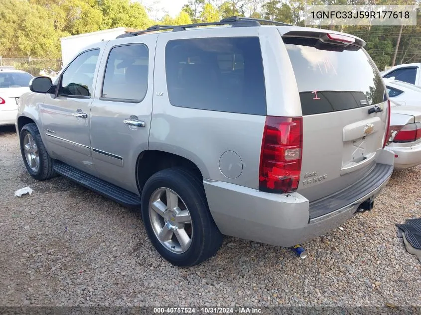 2009 Chevrolet Tahoe Ltz VIN: 1GNFC33J59R177618 Lot: 40757524