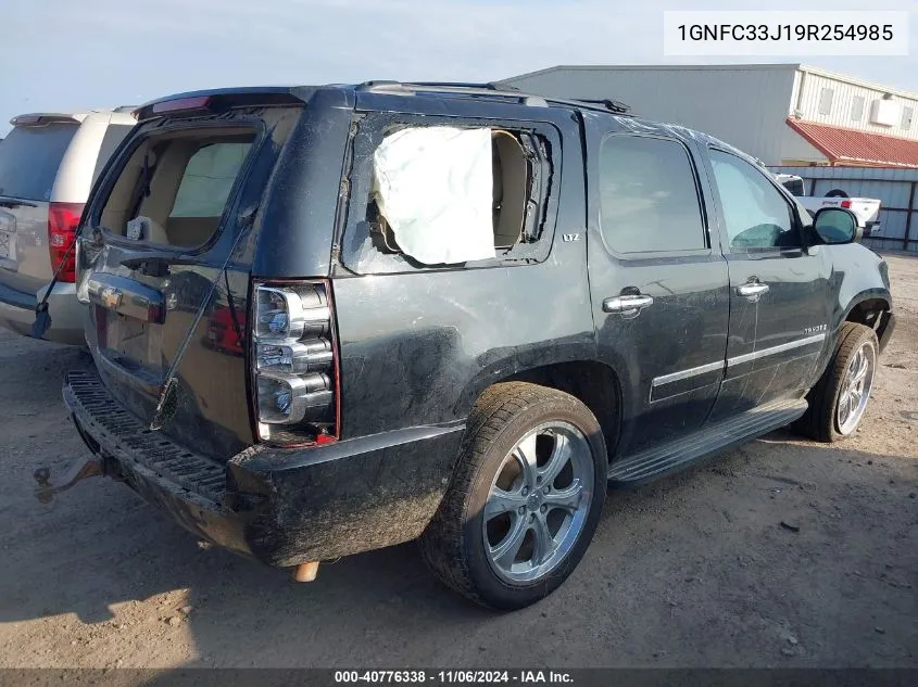 2009 Chevrolet Tahoe Ltz VIN: 1GNFC33J19R254985 Lot: 40776338