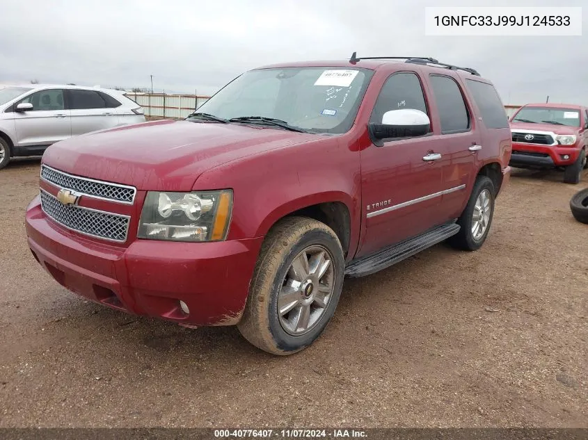 2009 Chevrolet Tahoe Ltz VIN: 1GNFC33J99J124533 Lot: 40776407