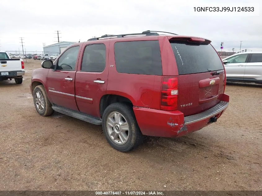 2009 Chevrolet Tahoe Ltz VIN: 1GNFC33J99J124533 Lot: 40776407