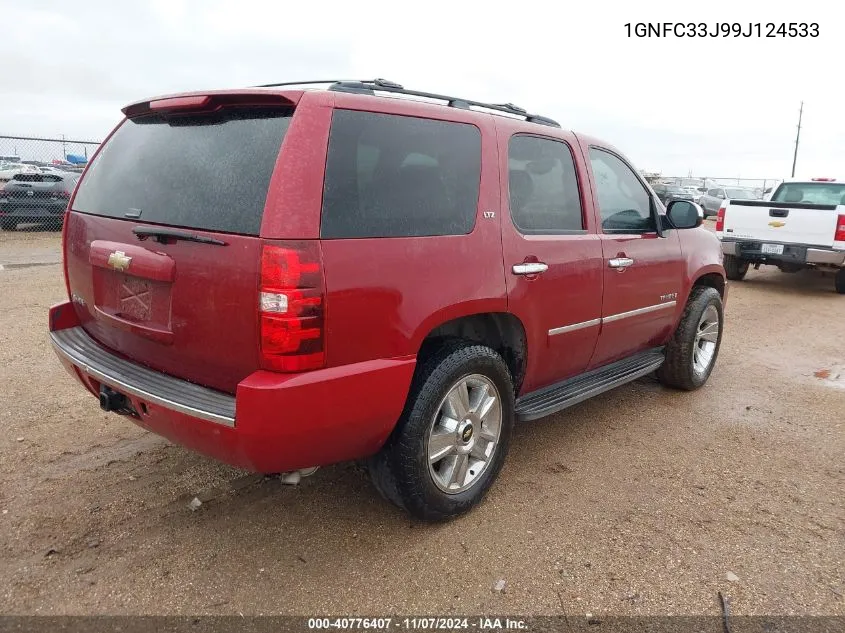 2009 Chevrolet Tahoe Ltz VIN: 1GNFC33J99J124533 Lot: 40776407