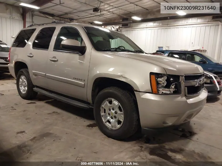 2009 Chevrolet Tahoe K1500 Lt VIN: 1GNFK23009R231640 Lot: 40779656