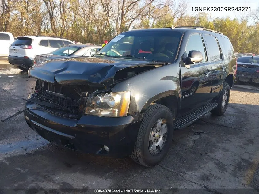 2009 Chevrolet Tahoe Lt1 VIN: 1GNFK23009R243271 Lot: 40785441