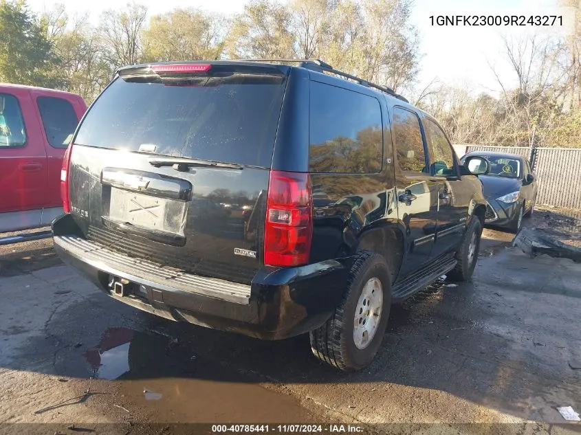 2009 Chevrolet Tahoe Lt1 VIN: 1GNFK23009R243271 Lot: 40785441