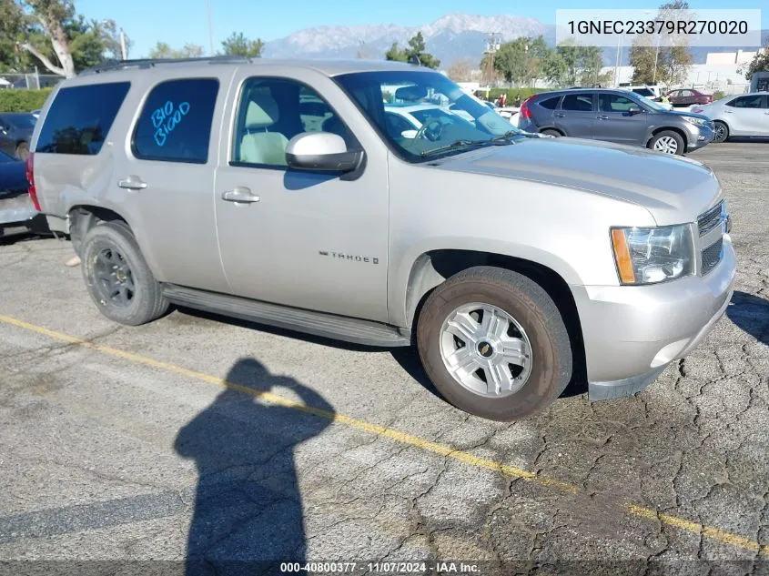 2009 Chevrolet Tahoe Lt1 VIN: 1GNEC23379R270020 Lot: 40800377