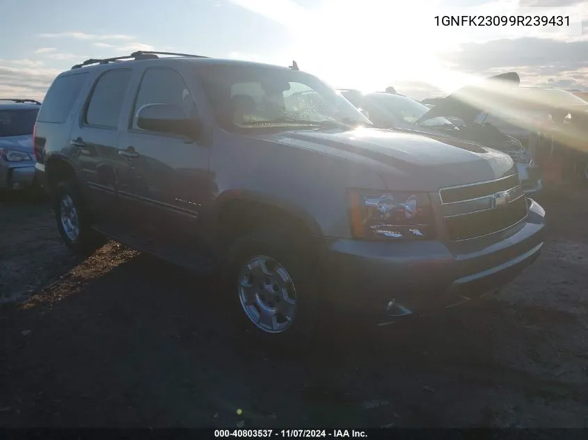 2009 Chevrolet Tahoe Lt1 VIN: 1GNFK23099R239431 Lot: 40803537