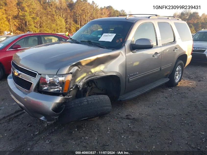 2009 Chevrolet Tahoe Lt1 VIN: 1GNFK23099R239431 Lot: 40803537