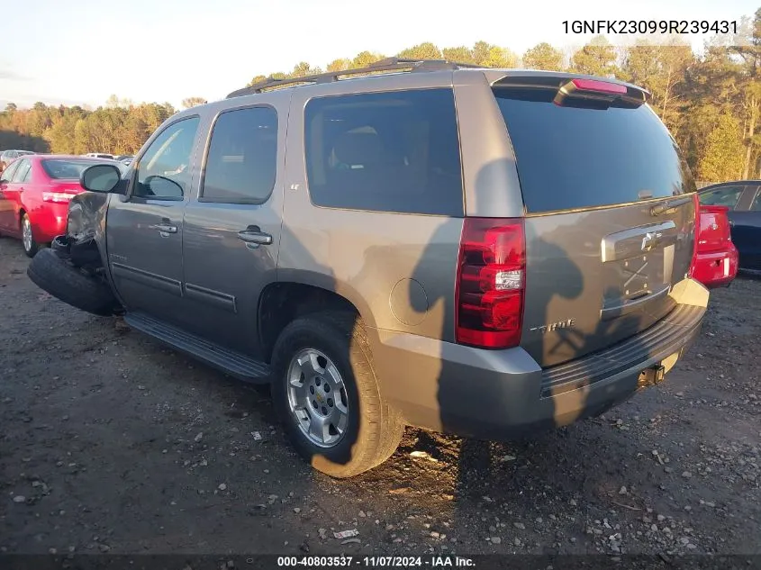 2009 Chevrolet Tahoe Lt1 VIN: 1GNFK23099R239431 Lot: 40803537