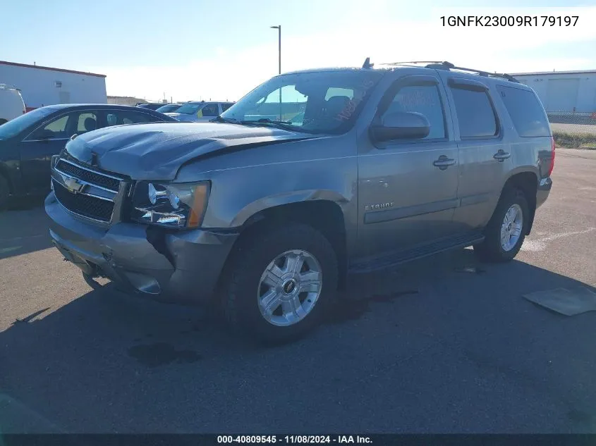 2009 Chevrolet Tahoe Lt2 VIN: 1GNFK23009R179197 Lot: 40809545