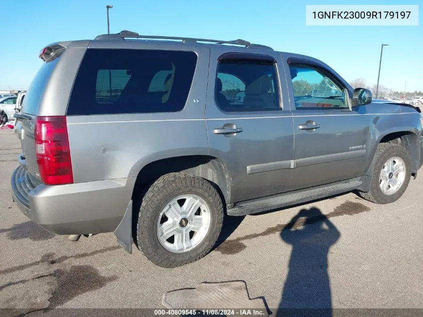 2009 Chevrolet Tahoe Lt2 VIN: 1GNFK23009R179197 Lot: 40809545