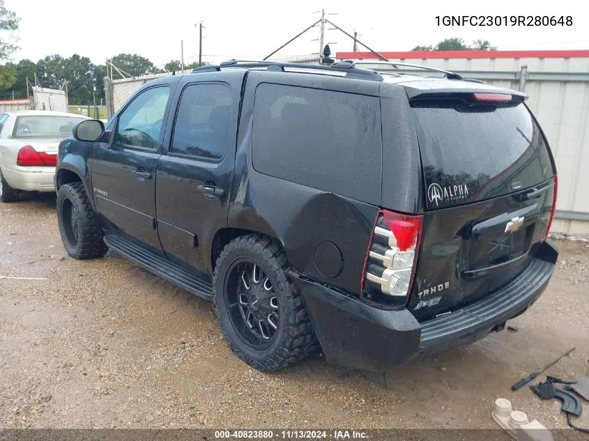 1GNFC23019R280648 2009 Chevrolet Tahoe Lt2