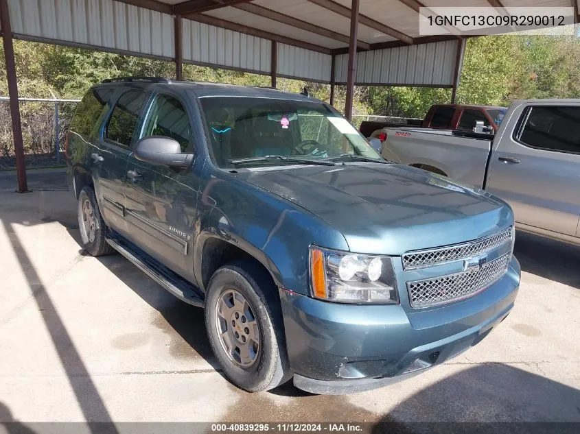 2009 Chevrolet Tahoe Ls VIN: 1GNFC13C09R290012 Lot: 40839295