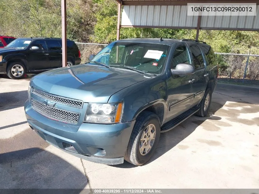 2009 Chevrolet Tahoe Ls VIN: 1GNFC13C09R290012 Lot: 40839295