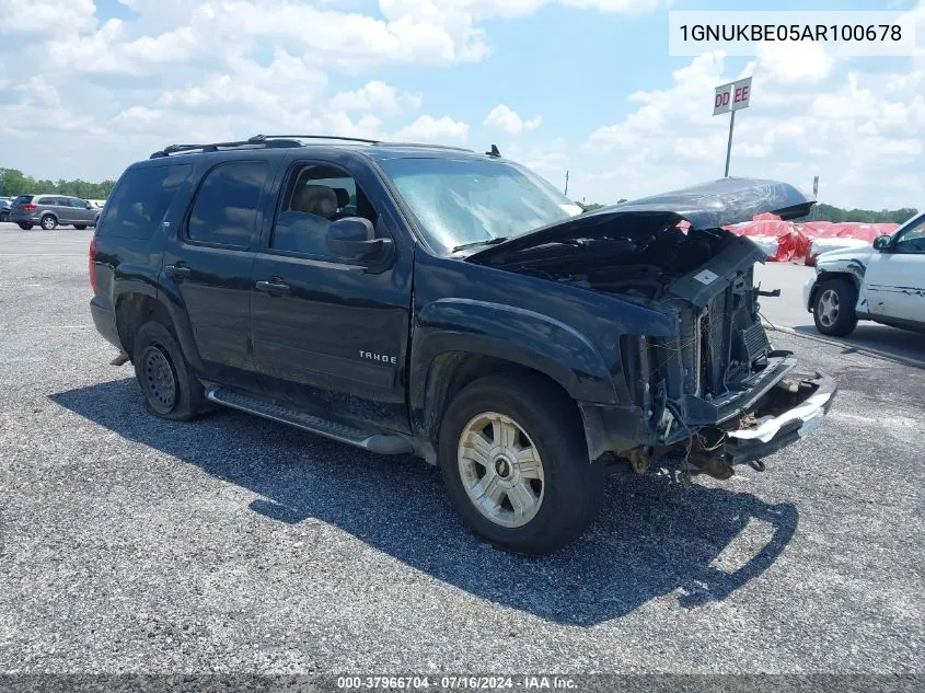 1GNUKBE05AR100678 2010 Chevrolet Tahoe Lt