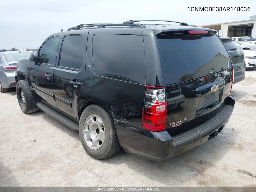 2010 Chevrolet Tahoe Lt VIN: 1GNMCBE38AR148036 Lot: 39523969