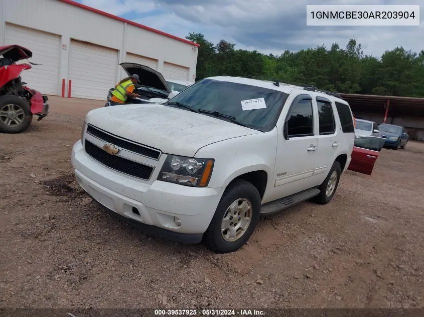 1GNMCBE30AR203904 2010 Chevrolet Tahoe Lt