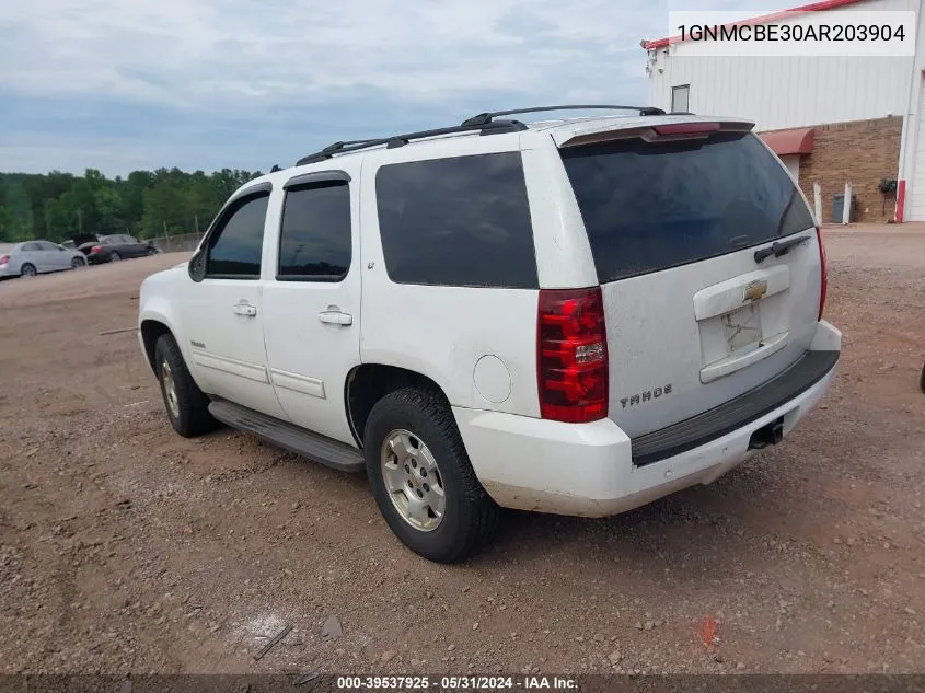 2010 Chevrolet Tahoe Lt VIN: 1GNMCBE30AR203904 Lot: 39537925