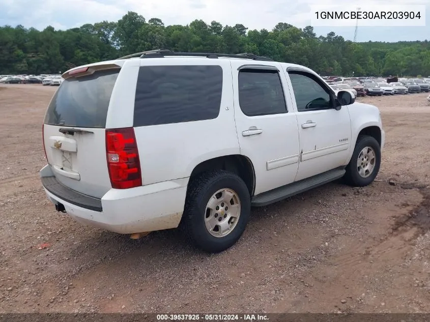 2010 Chevrolet Tahoe Lt VIN: 1GNMCBE30AR203904 Lot: 39537925