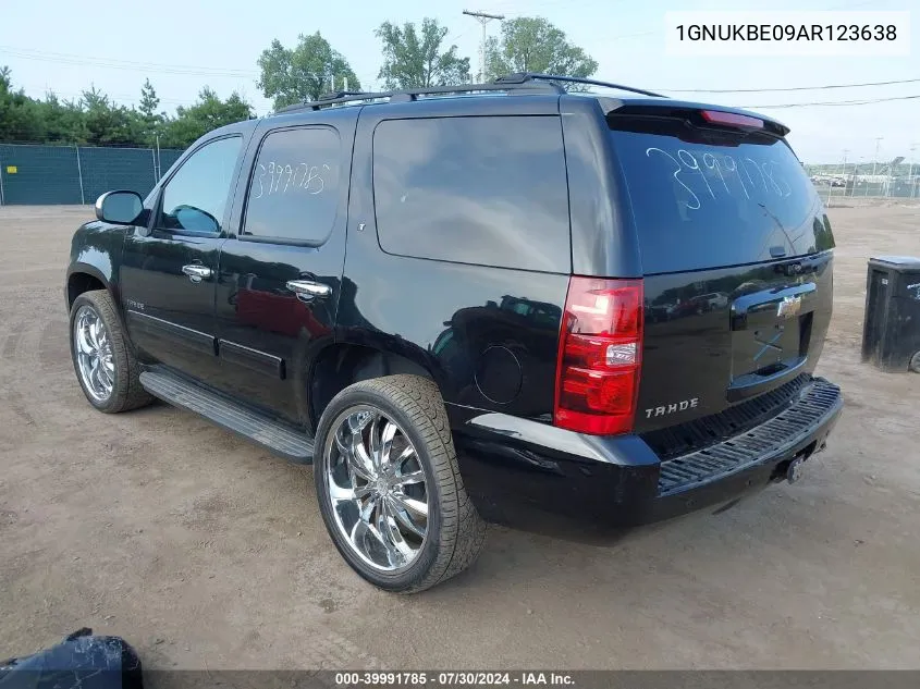 2010 Chevrolet Tahoe Lt VIN: 1GNUKBE09AR123638 Lot: 39991785