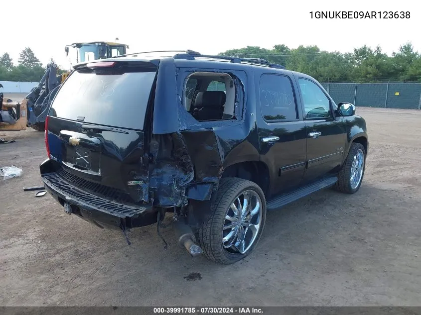 2010 Chevrolet Tahoe Lt VIN: 1GNUKBE09AR123638 Lot: 39991785