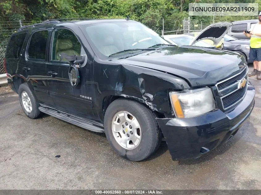 1GNUCBE09AR211909 2010 Chevrolet Tahoe Lt