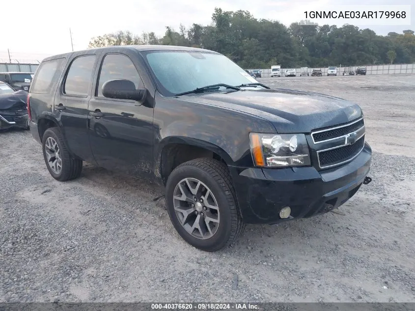 1GNMCAE03AR179968 2010 Chevrolet Tahoe C1500 Ls